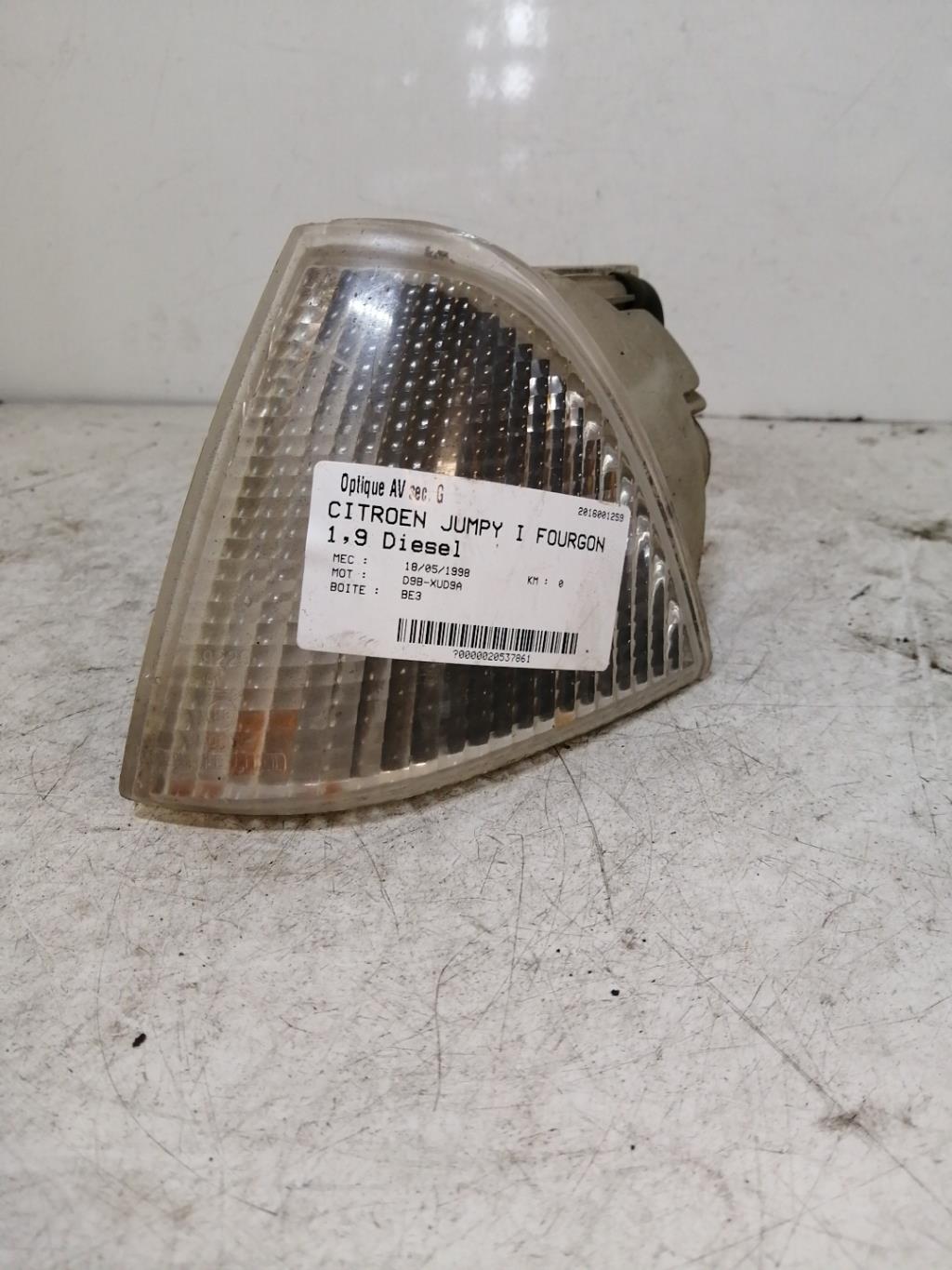 Optique avant secondaire gauche (feux)(clignotant) CITROEN JUMPY 1 PHASE 1 Diesel - 1