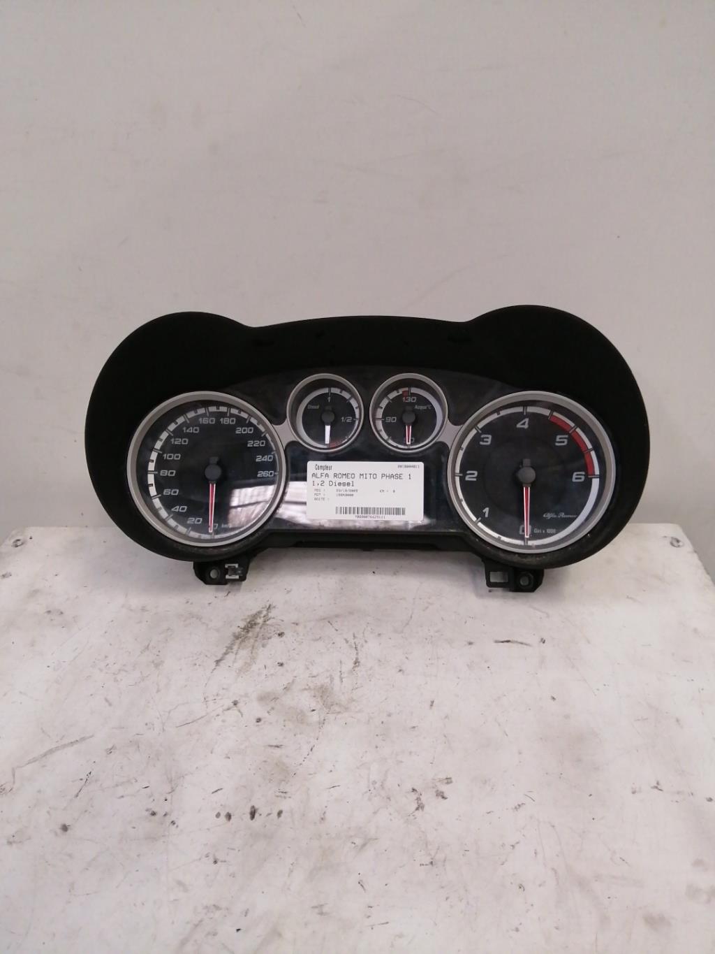 Compteur ALFA ROMEO MITO PHASE 1 Diesel - 1