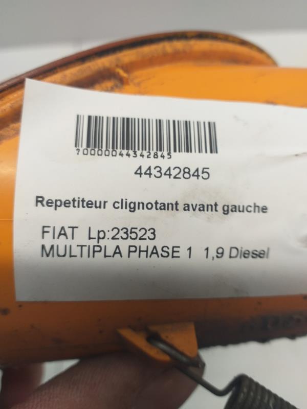 Ripetitore lampeggiante anteriore sinistro (Luci)