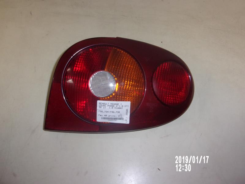 Fanale posteriore principale destro (luci)