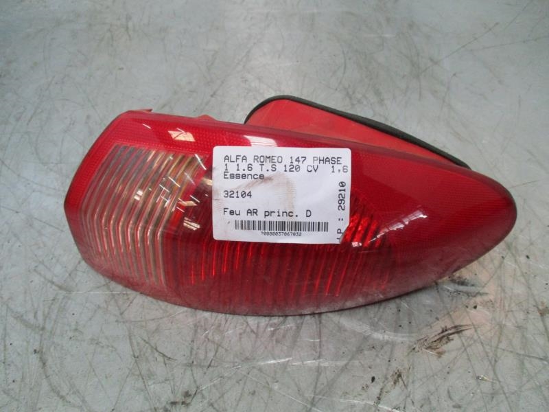 Fanale posteriore principale destro (luci)