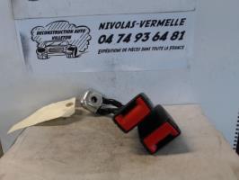 Aggancio cintura sicurezza posteriore sinistro