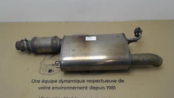Silencieux arriere (echappement)