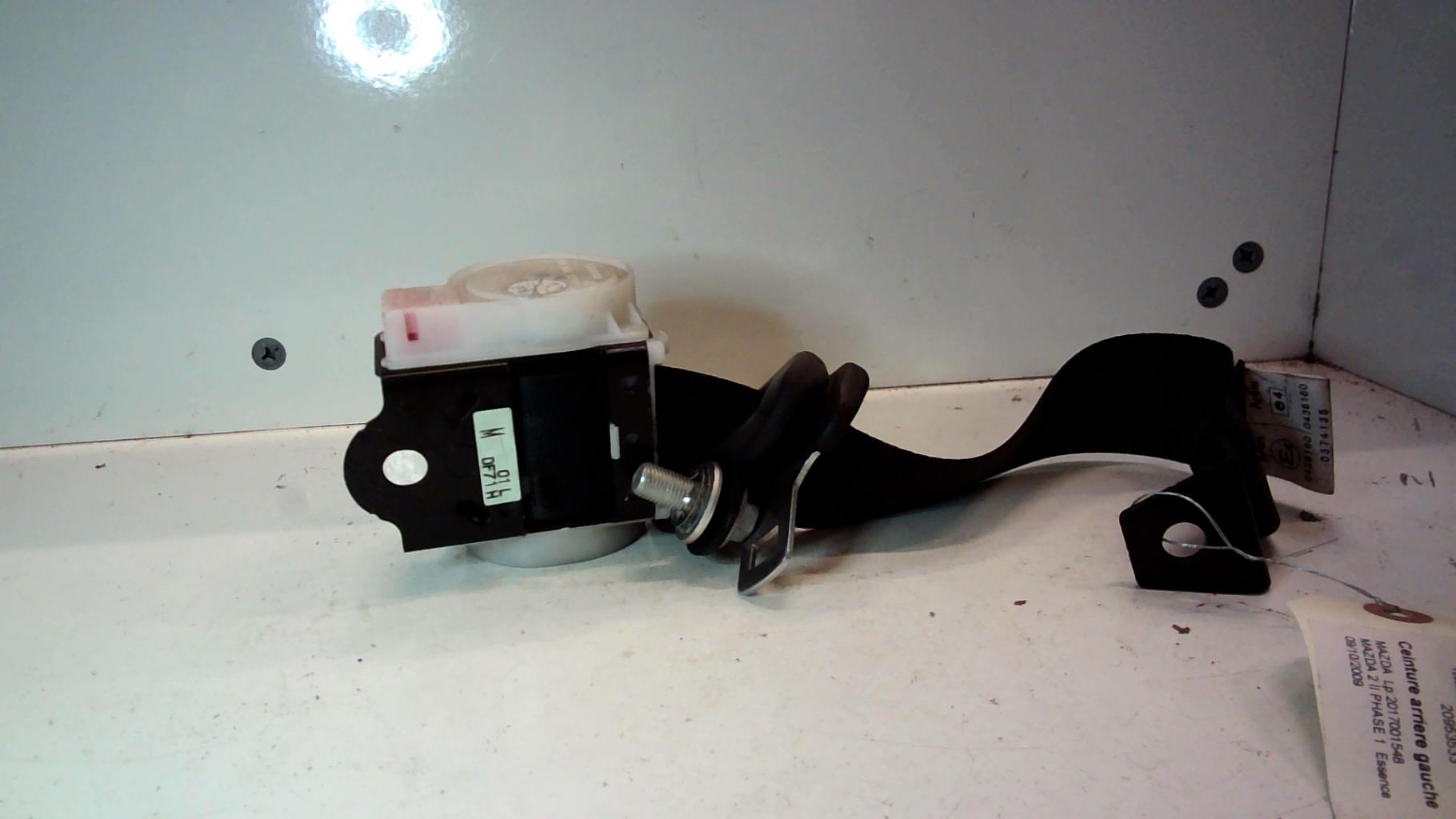 Ceinture arriere gauche