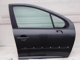Porte Avant Droit Pour Peugeot 207 SW - Réf. 9004X8, Couleur Gris KTP - Occasion Vérifié, Garantie 24 Mois