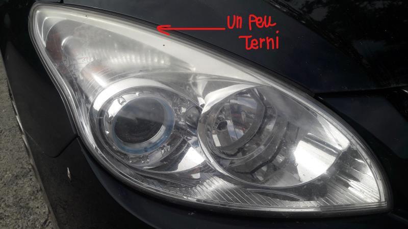 Optique avant principal droit (feux)(phare)