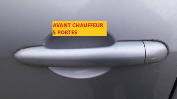 Poignee porte avant gauche