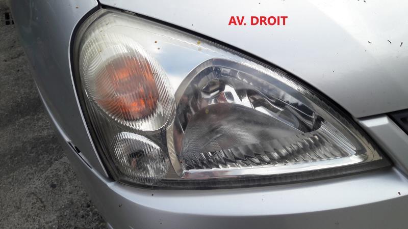 Optique avant principal droit (feux)(phare)