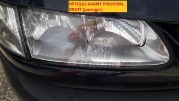 Optique avant principal droit (feux)(phare)
