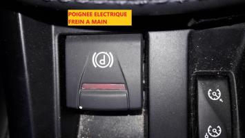 Poignee electrique frein a main