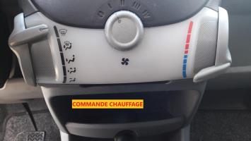 Commande chauffage