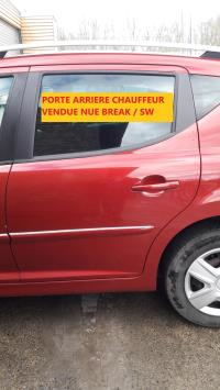 Porte arriere gauche