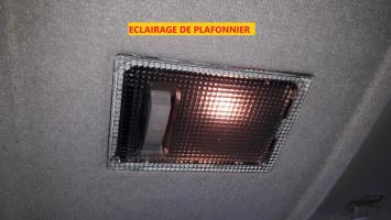 Eclairage de plafonnier