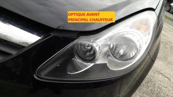 Optique avant principal gauche (feux)(phare)