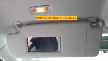 Pare soleil gauche