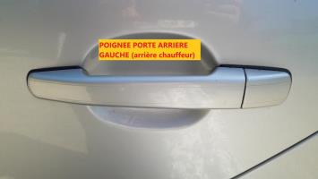 Poignee porte arriere gauche