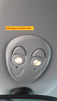 Eclairage de plafonnier