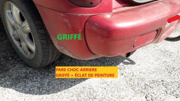 Pare choc arriere