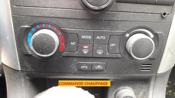 Commande chauffage