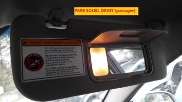 Pare soleil droit