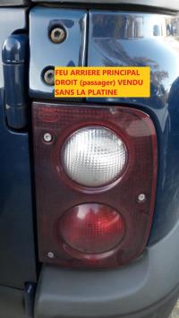 Feu arriere principal droit (feux)