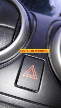Bouton de warning