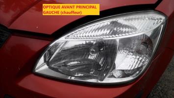 Optique avant principal gauche (feux)(phare)