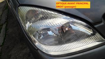 Optique avant principal droit (feux)(phare)