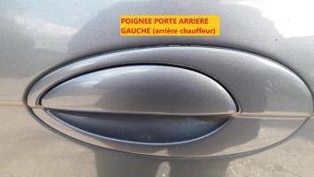 Poignee porte arriere gauche