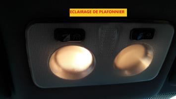 Eclairage de plafonnier