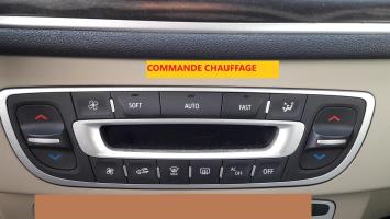Commande chauffage