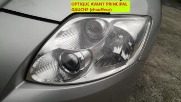 Optique avant principal gauche (feux)(phare)