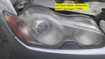 Optique avant principal droit (feux)(phare)