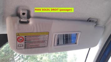 Pare soleil droit