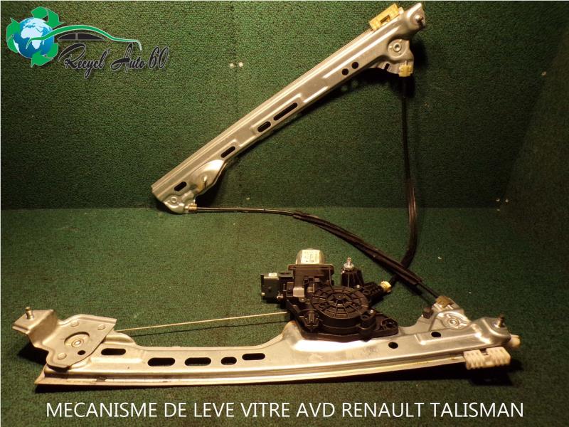 Mecanisme de leve vitre electrique avant droit