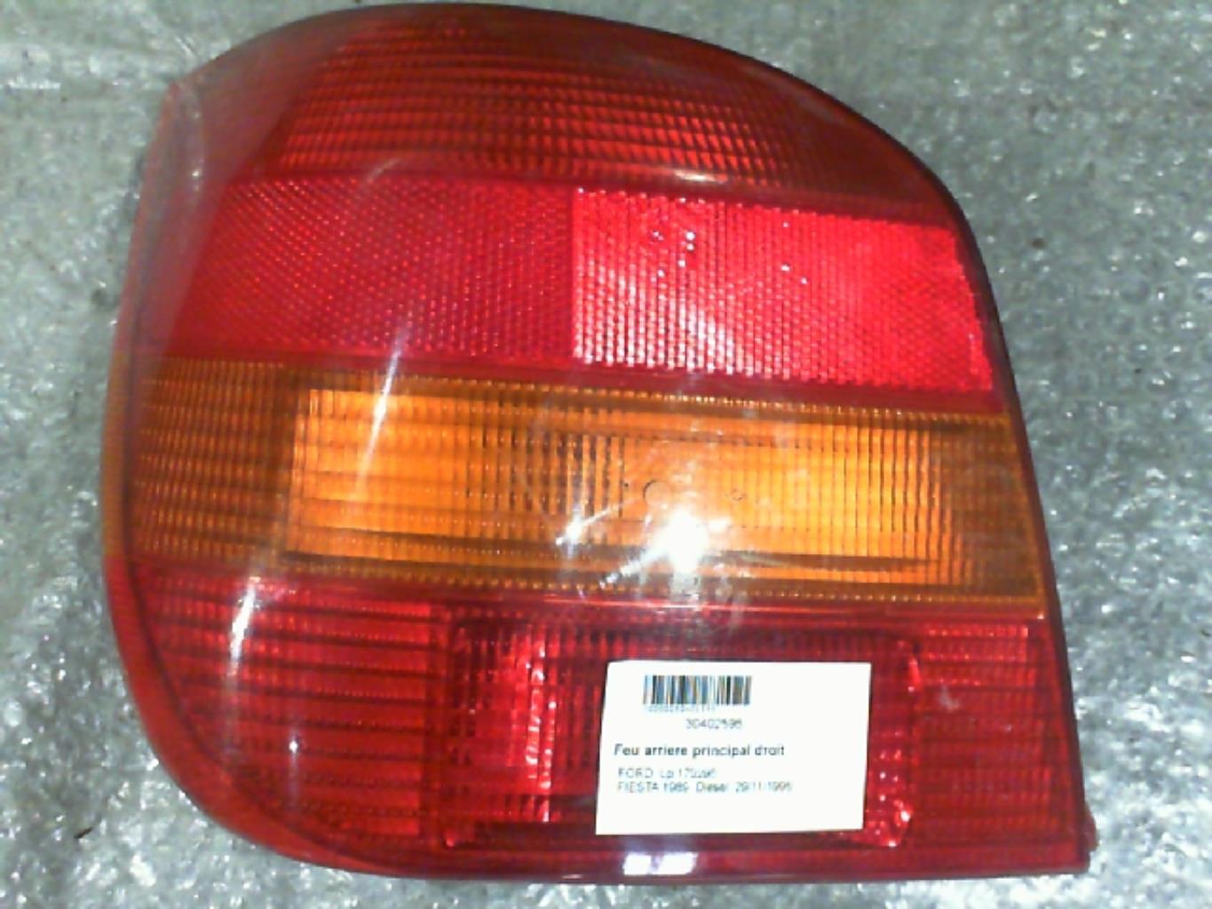 Fanale posteriore principale sinistro (luci)