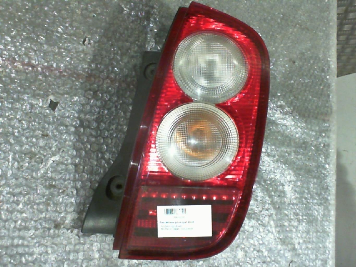 Fanale posteriore principale destro (luci)