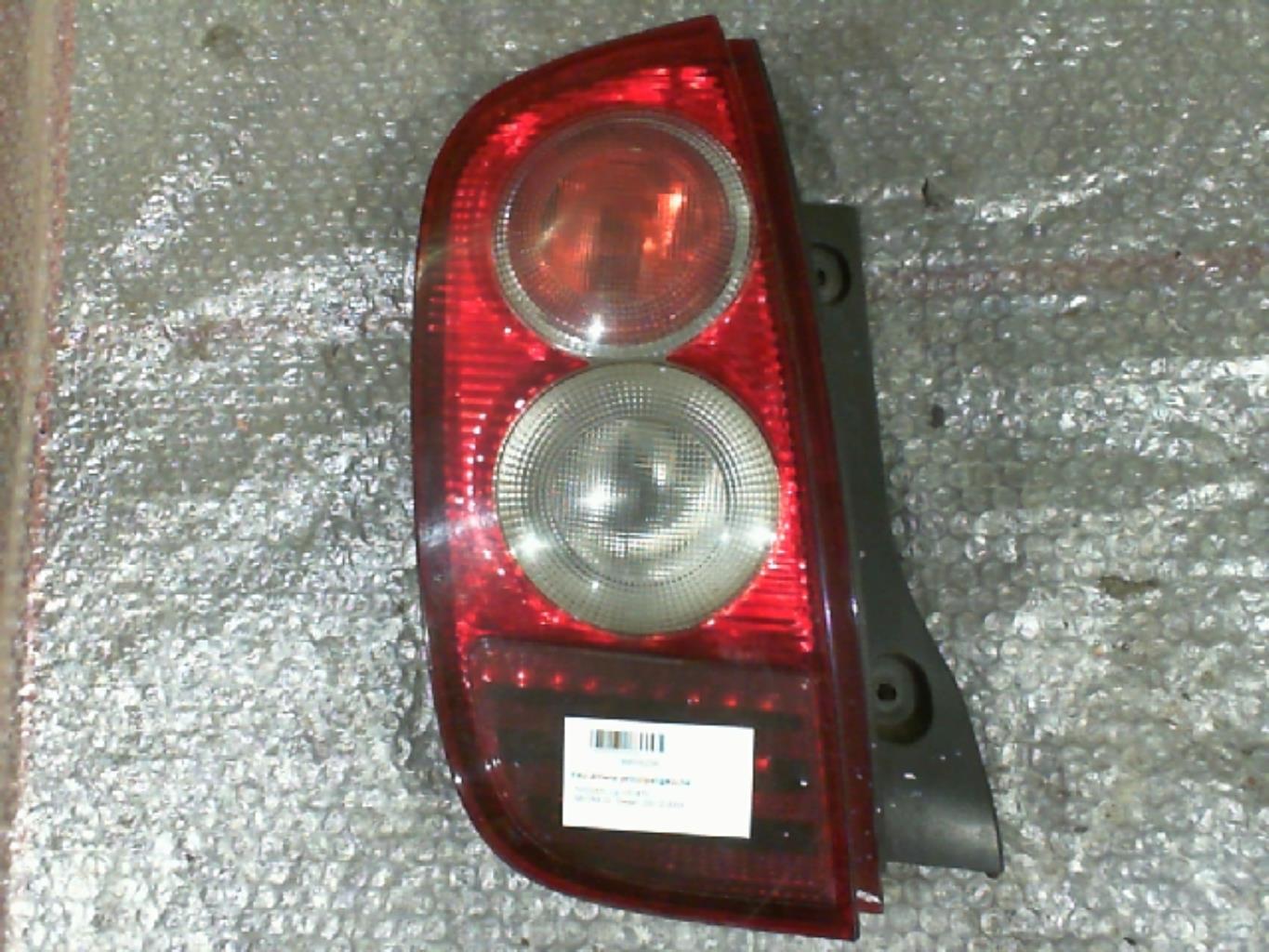 Fanale posteriore principale sinistro (luci)