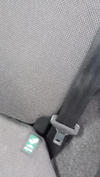 Ceinture arriere gauche