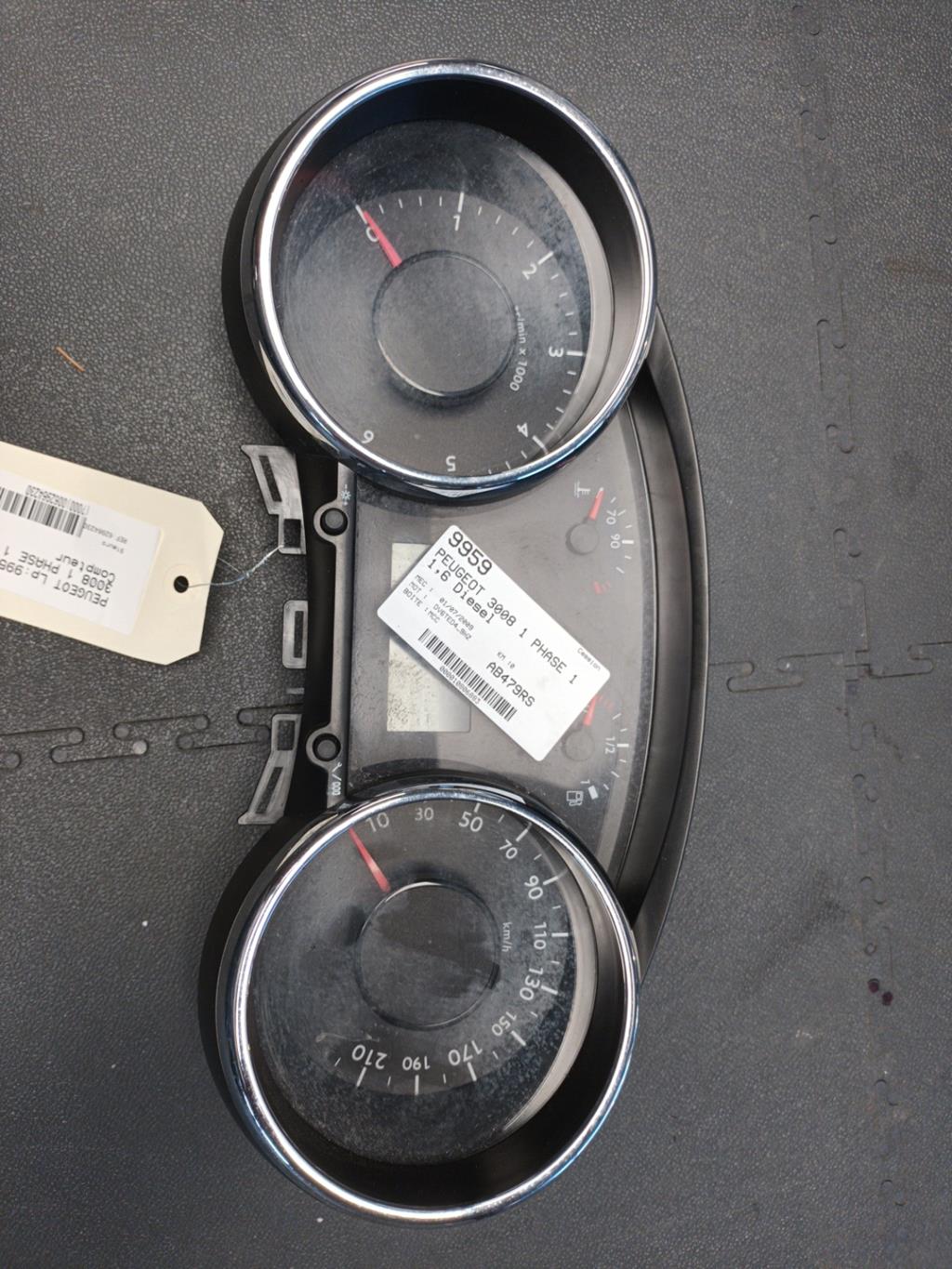 Compteur PEUGEOT 3008 1 PHASE 1 Diesel - 1
