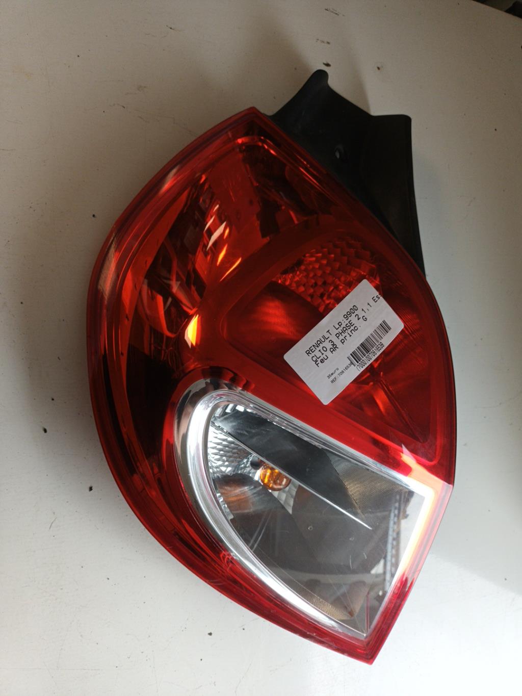 Feu arriere principal gauche (feux) RENAULT CLIO 3 PHASE 2 Essence - 1