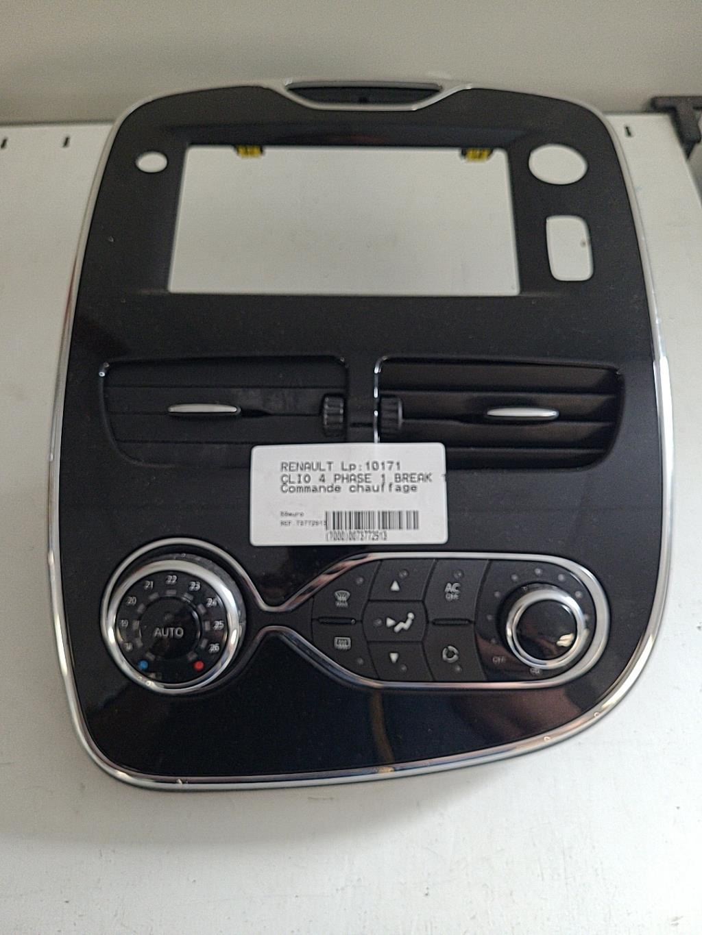 Commande chauffage RENAULT CLIO 4 PHASE 1 BREAK Diesel - 1