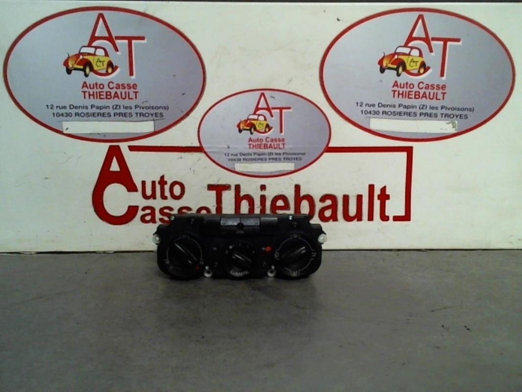 Commande chauffage