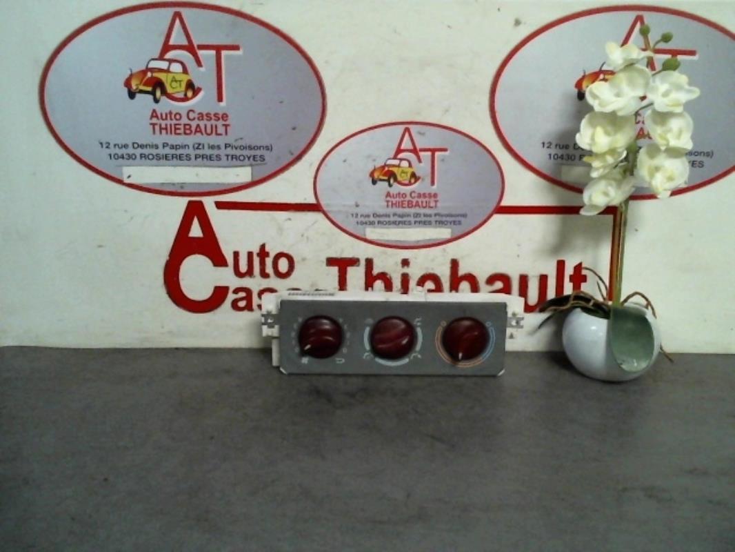 Commande chauffage