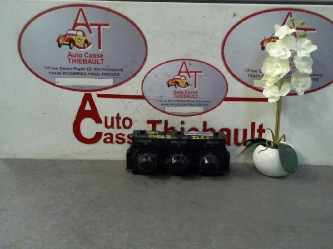 Commande chauffage
