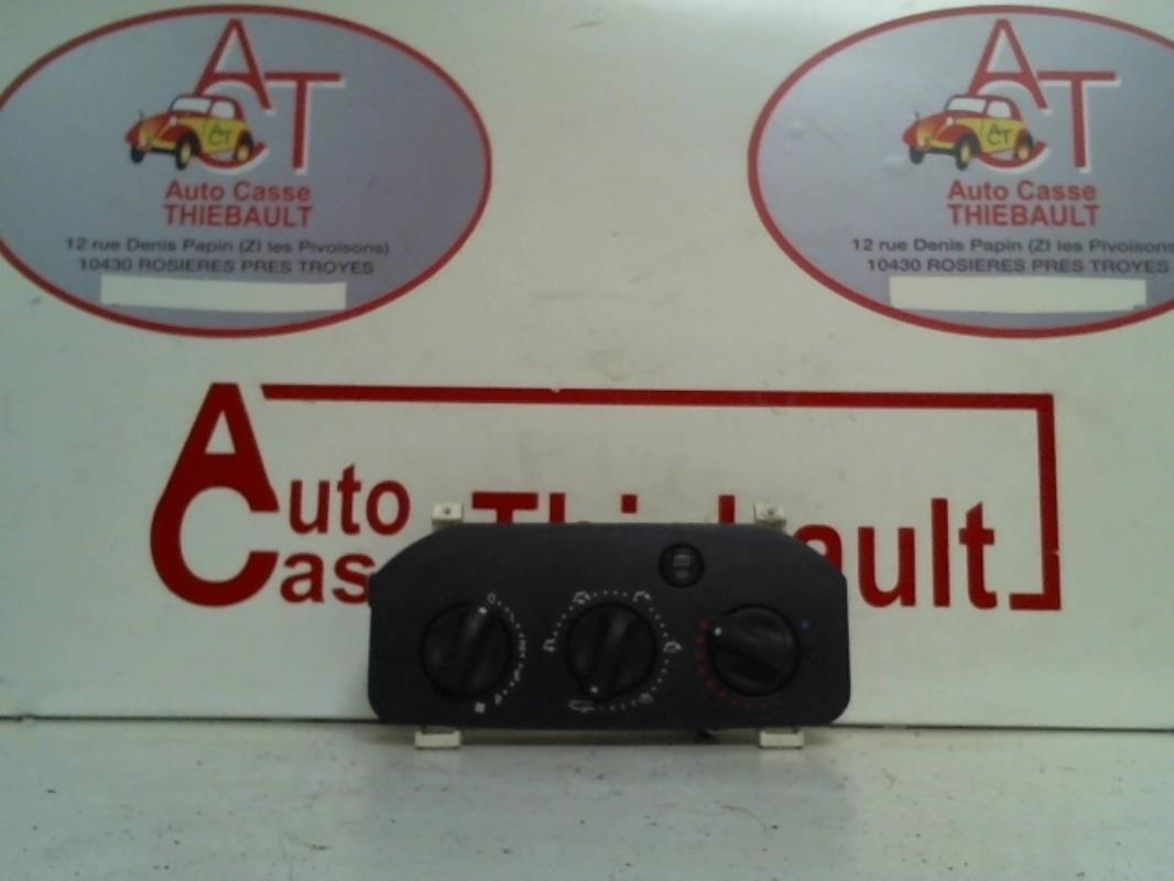 Commande chauffage
