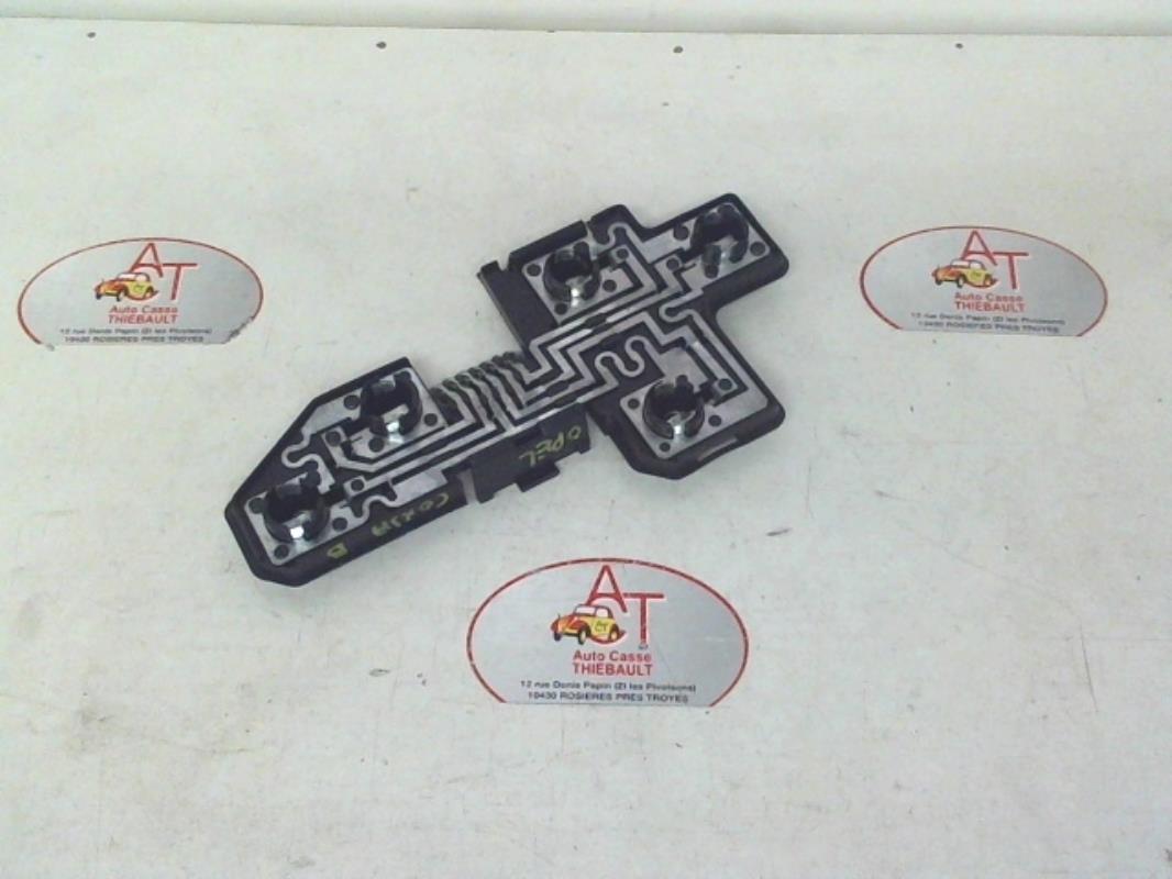 Base portalampade fanale posteriore destro