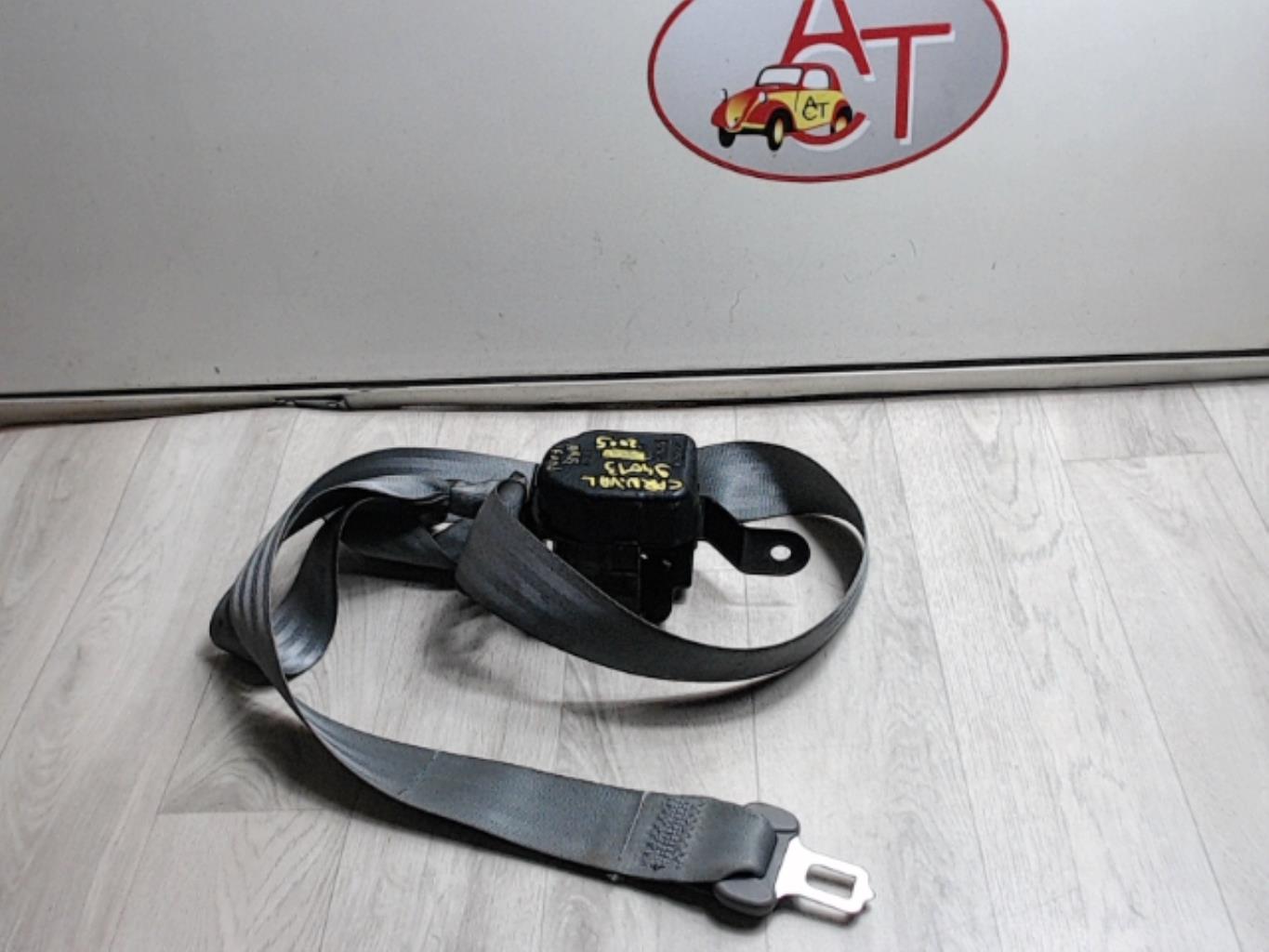 Ceinture arriere gauche troisieme ligne