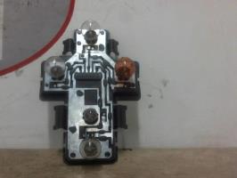 Base portalampade fanale posteriore destro
