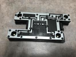 Base portalampade fanale posteriore destro